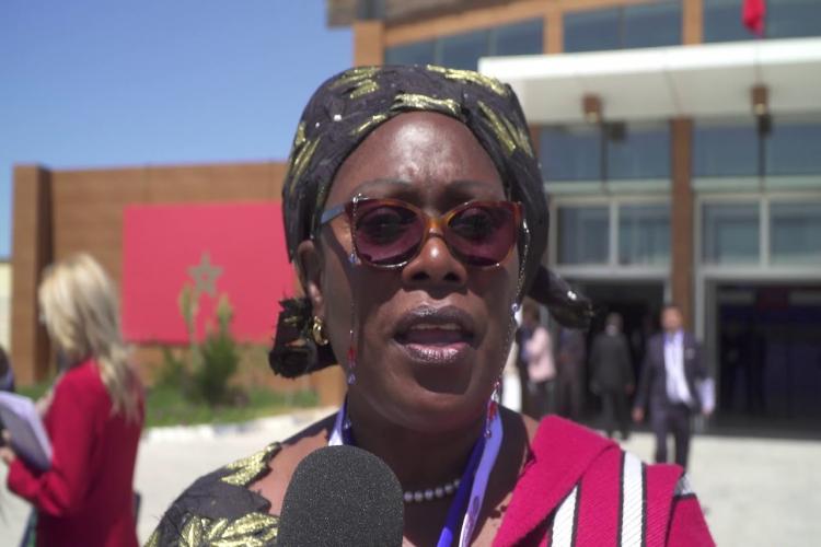 Mrs. Grace Njapau, former Vice-Minister of Zambia